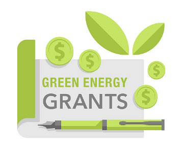 Ilustrație Green Energy Grants